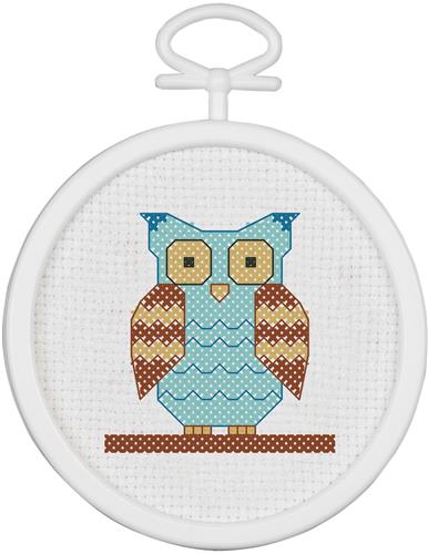 Owl Min (cross stitch kit)